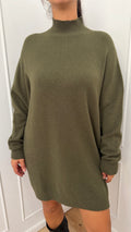 Abito maxi maglia militare Haveone