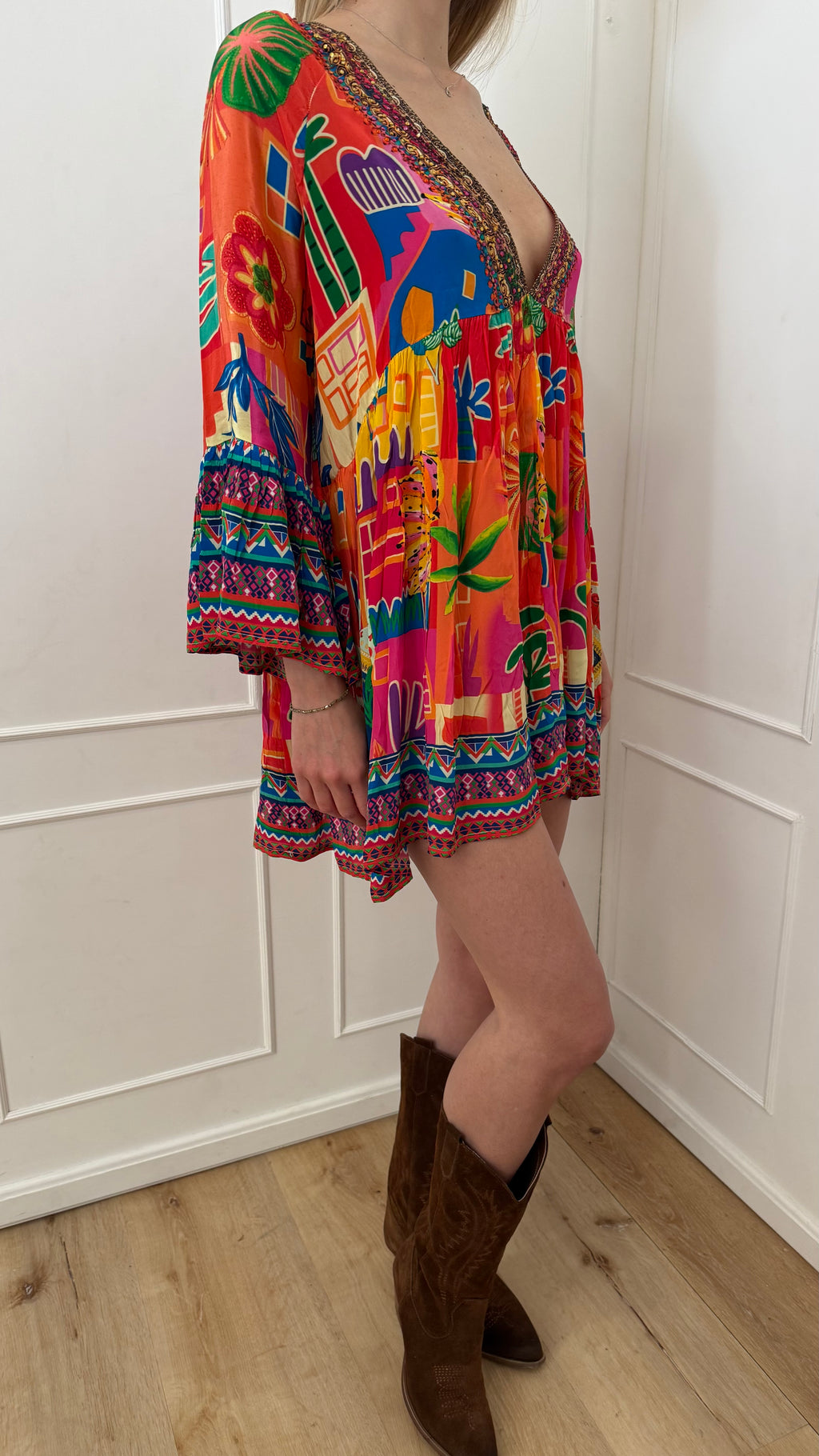 Abito baby-doll mexico anomie
