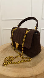 BELLEVILLE SMALL BAG MOKA VICOLO