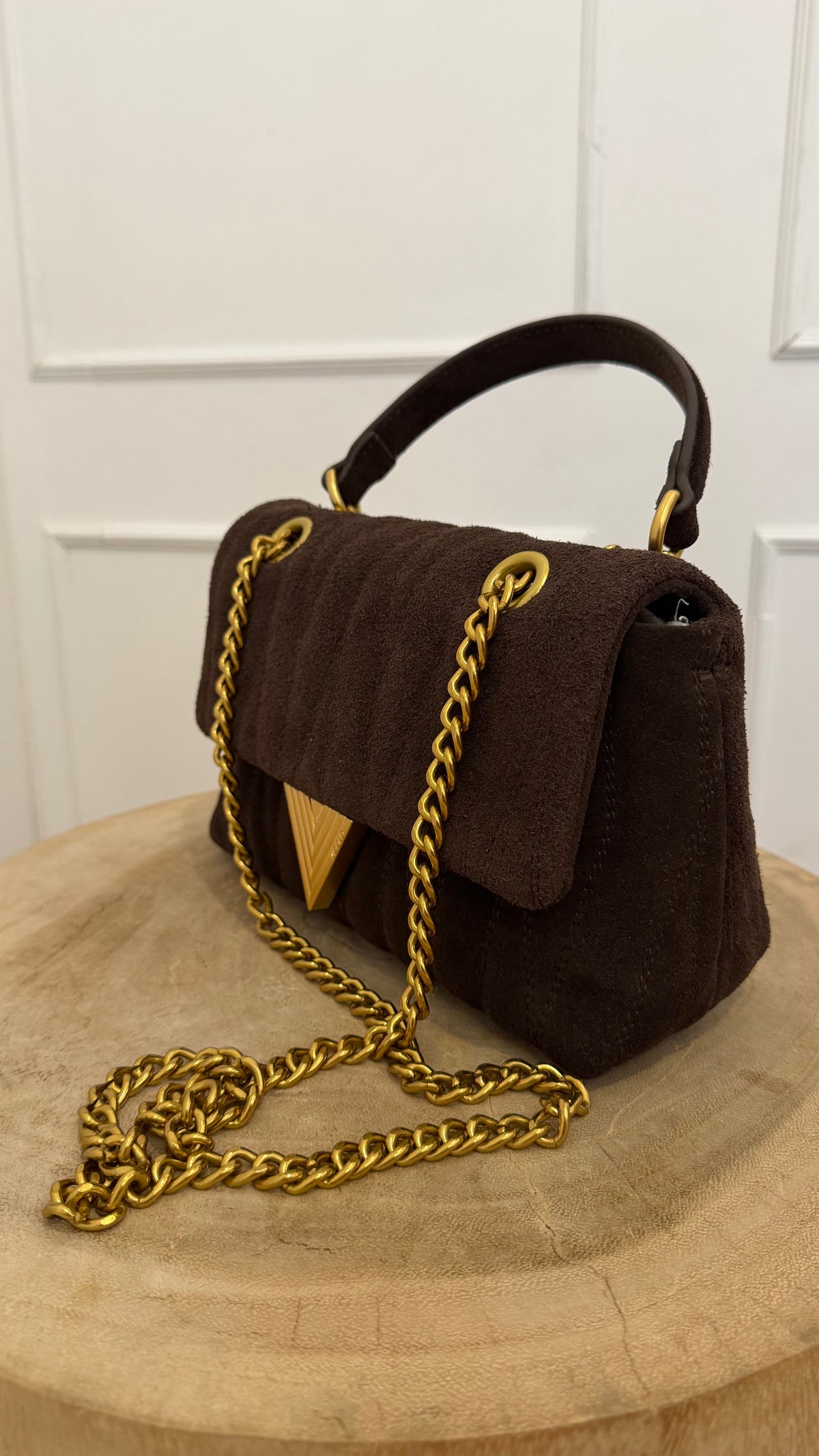BELLEVILLE SMALL BAG MOKA VICOLO