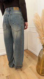 JEANS STELLA CON ROTTURE LAVAGGIO SABBIATO HAVEONE