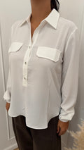 Camicia serafino bianca susymix