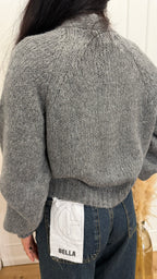 CARDIGAN BOTTONI GIOIELLO GRIGIO SCURO HAVEONE