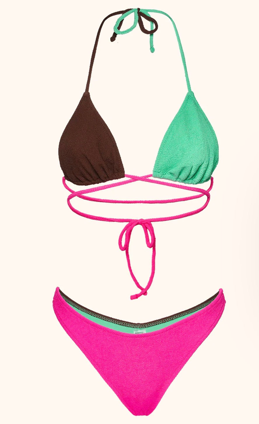 Bikini triangolo ed slip fisso me fui