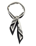 Foulard bandana pois base bianca  club Manhattan
