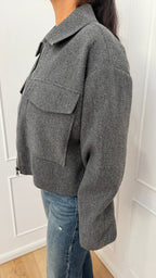 Giubbotto grigio c/tasche Susy MIX