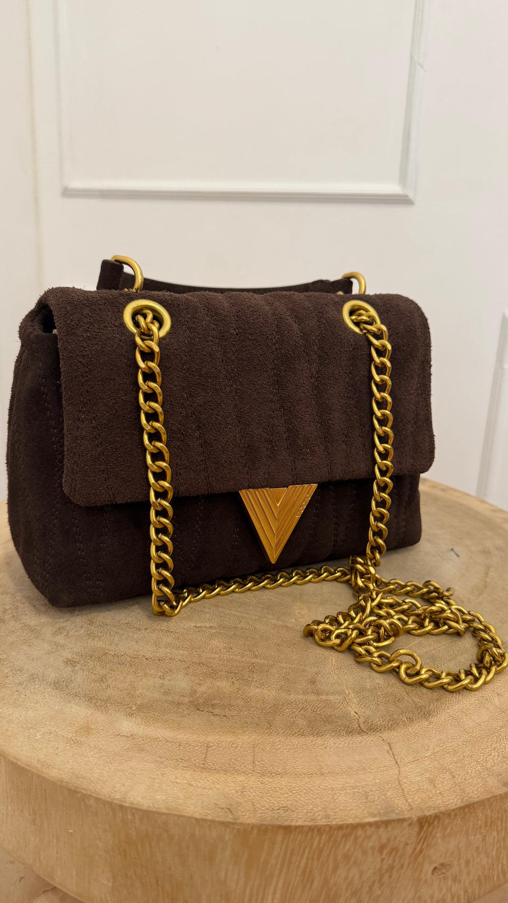 BELLEVILLE SMALL BAG MOKA VICOLO