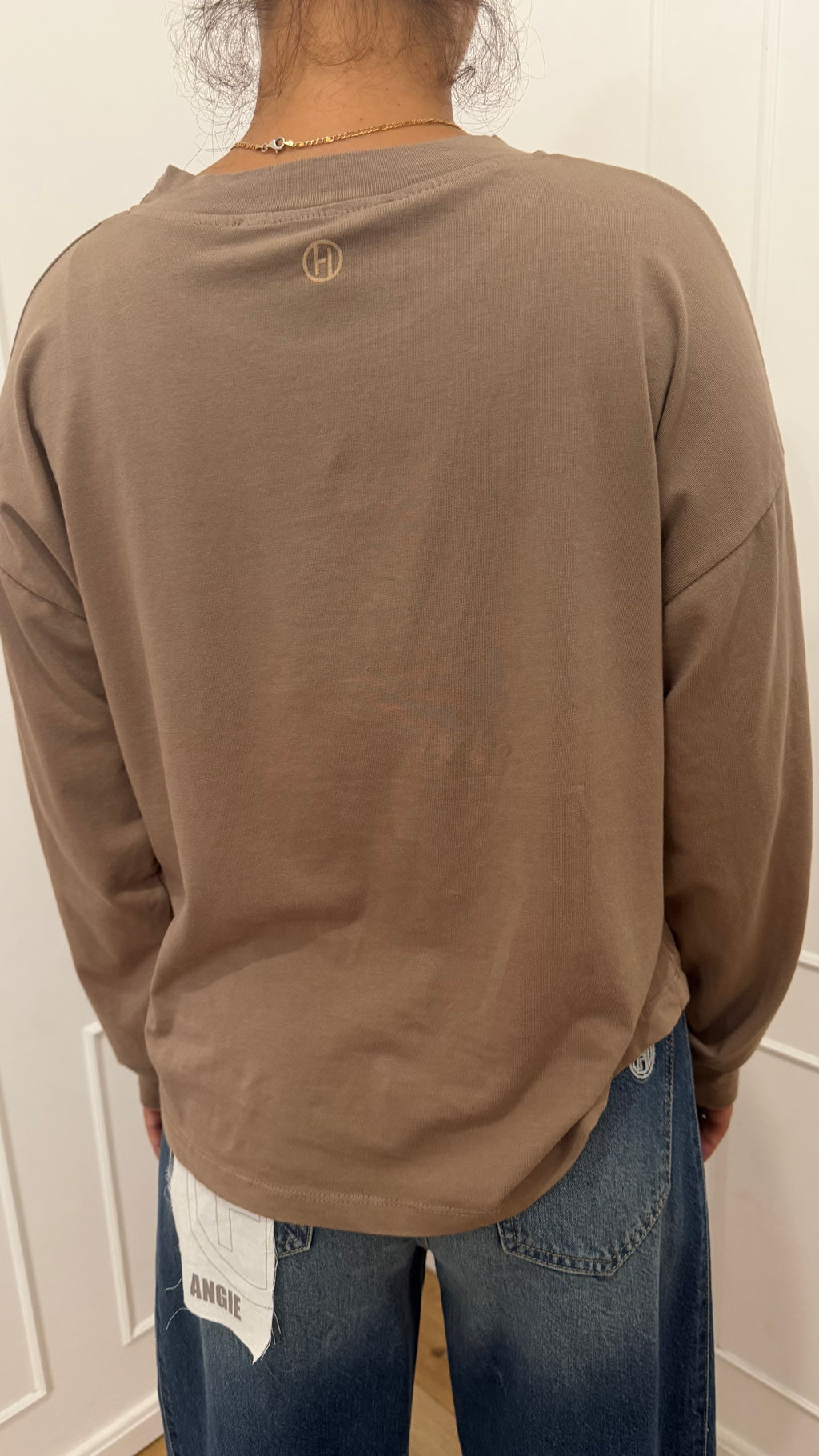 Maglia scatola tortora  Haveone