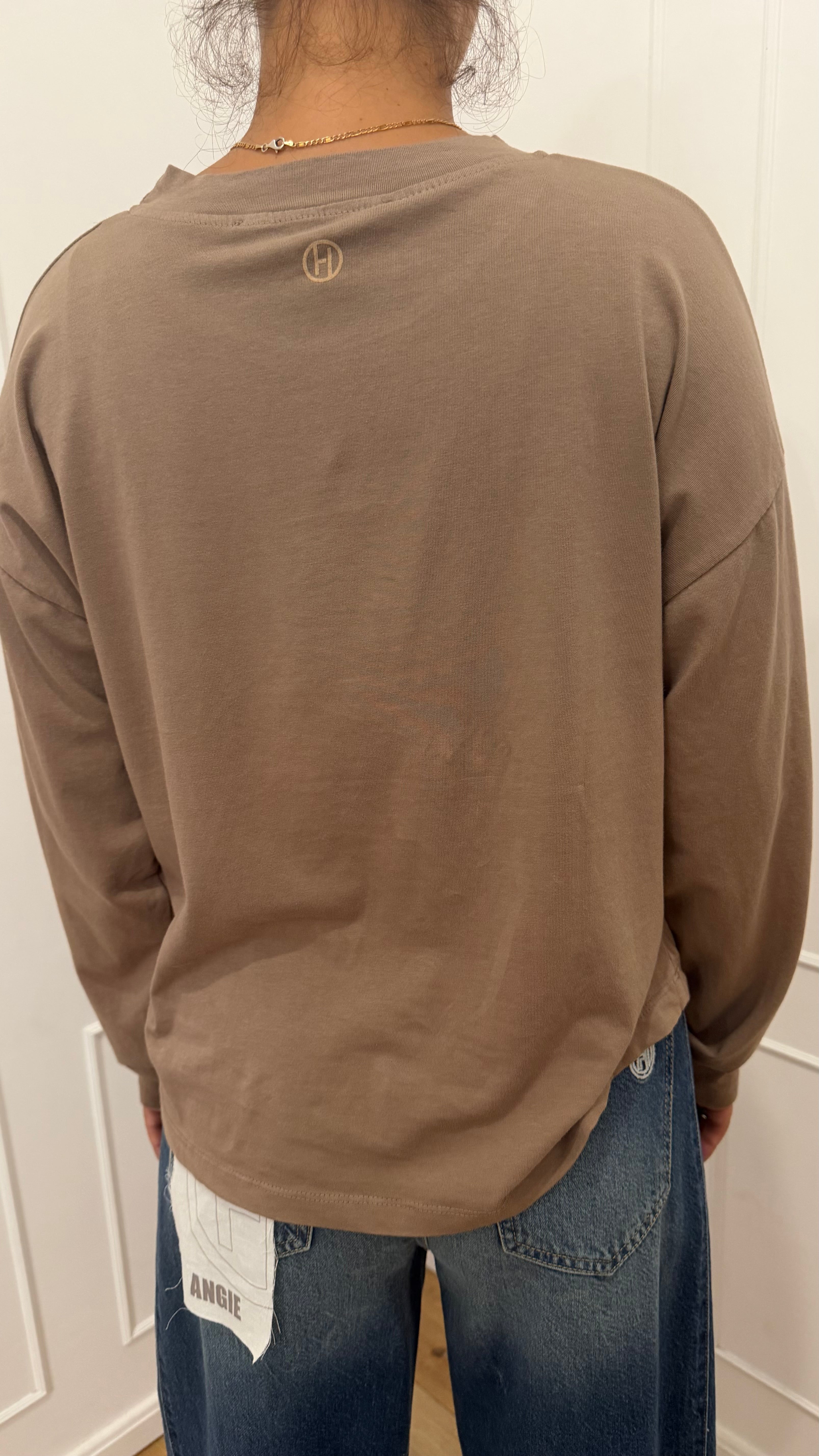 Maglia scatola tortora  Haveone
