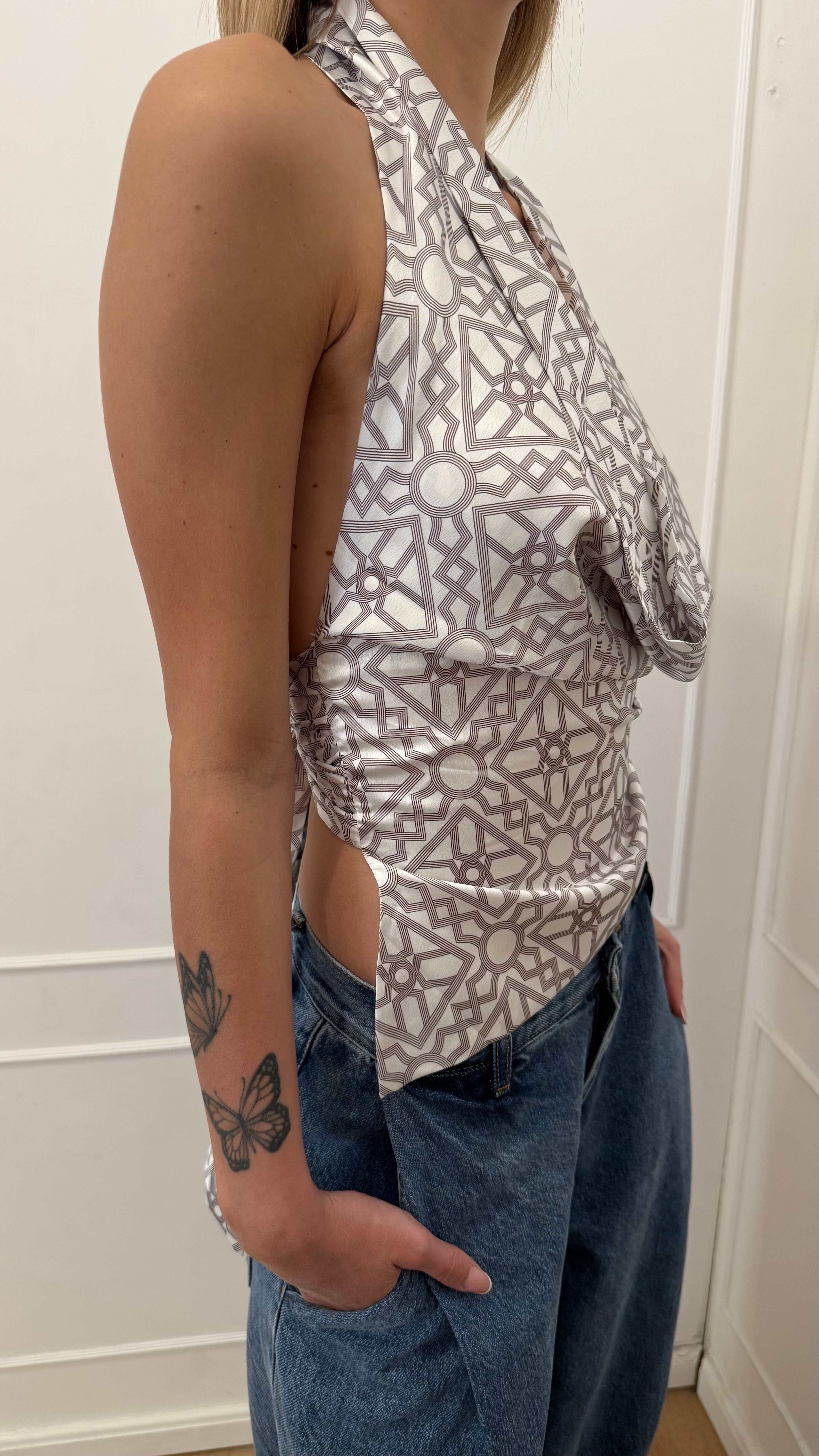 Top fantasia geometrica Glamorous