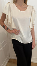 Blusa volant burro  susymix
