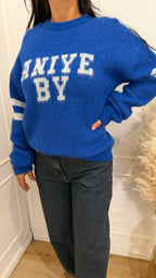 Pull College Blu Royal Aniye By