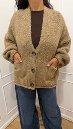 CARDIGAN BESTSELLER BEIGE HAVEONE