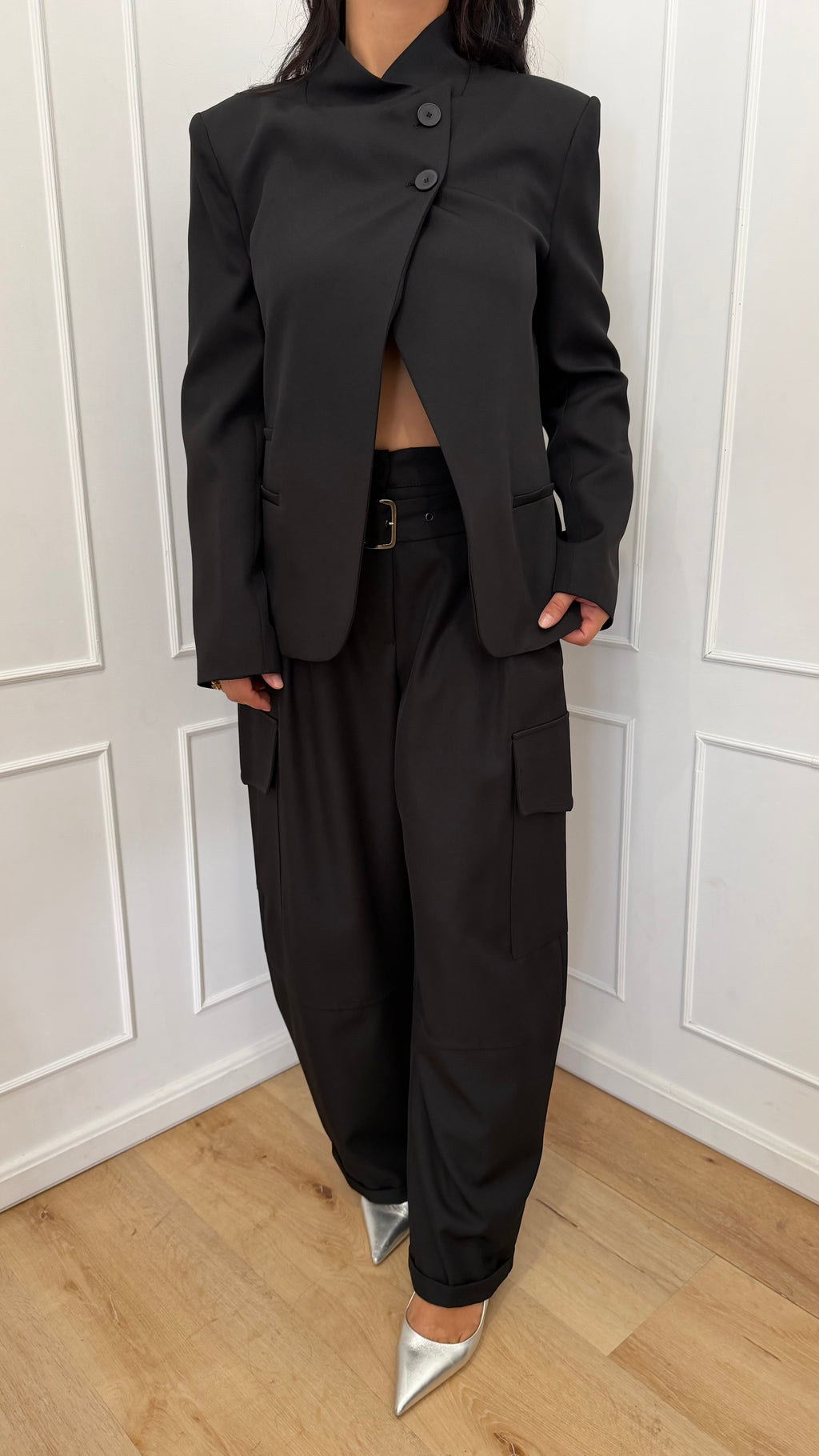 PANTALONE BALLOON  TASCONI NERO HAVEONE