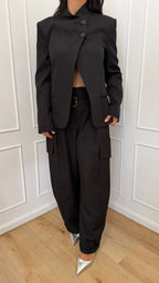PANTALONE BALLOON  TASCONI NERO HAVEONE