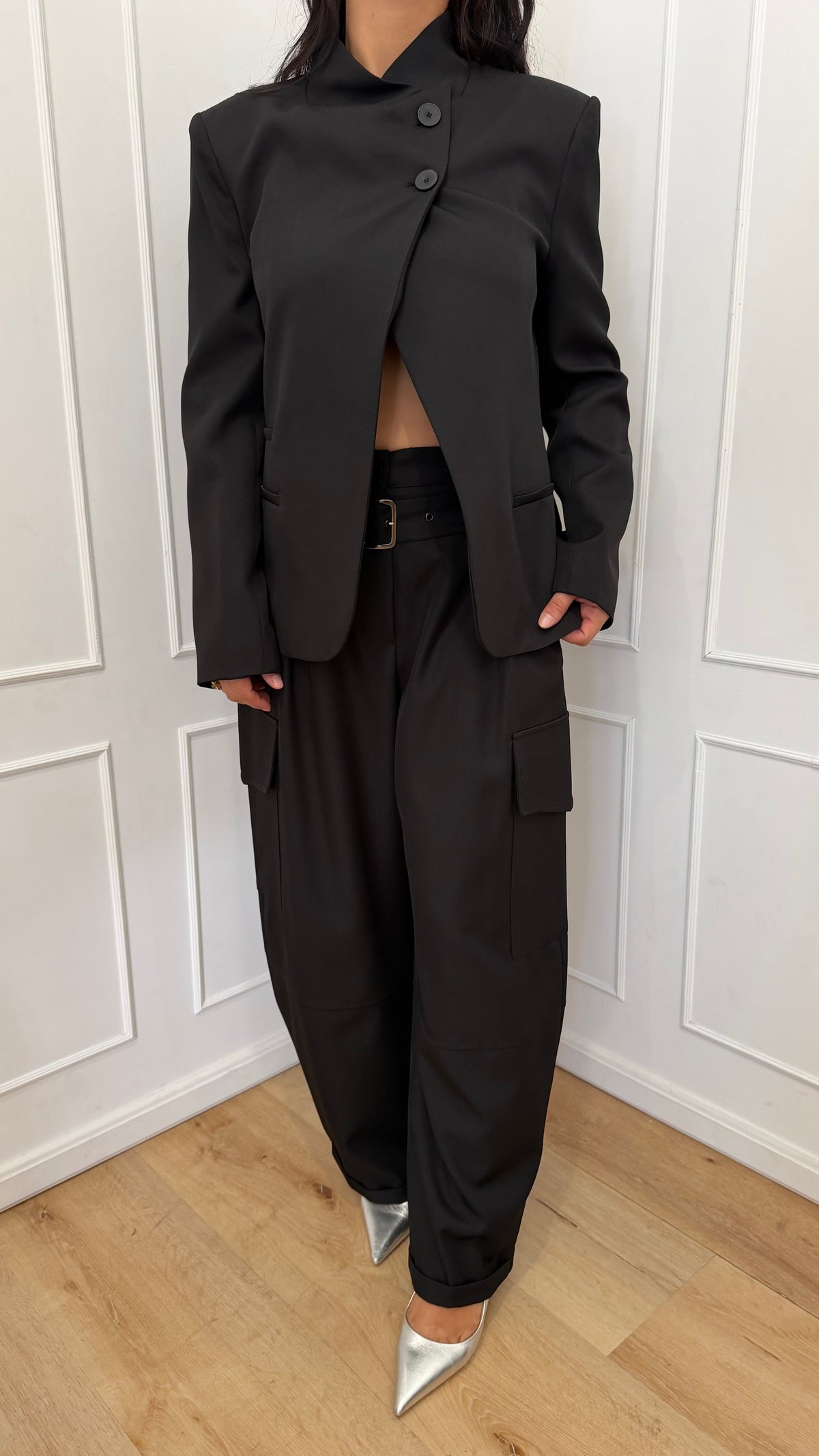 PANTALONE BALLOON  TASCONI NERO HAVEONE
