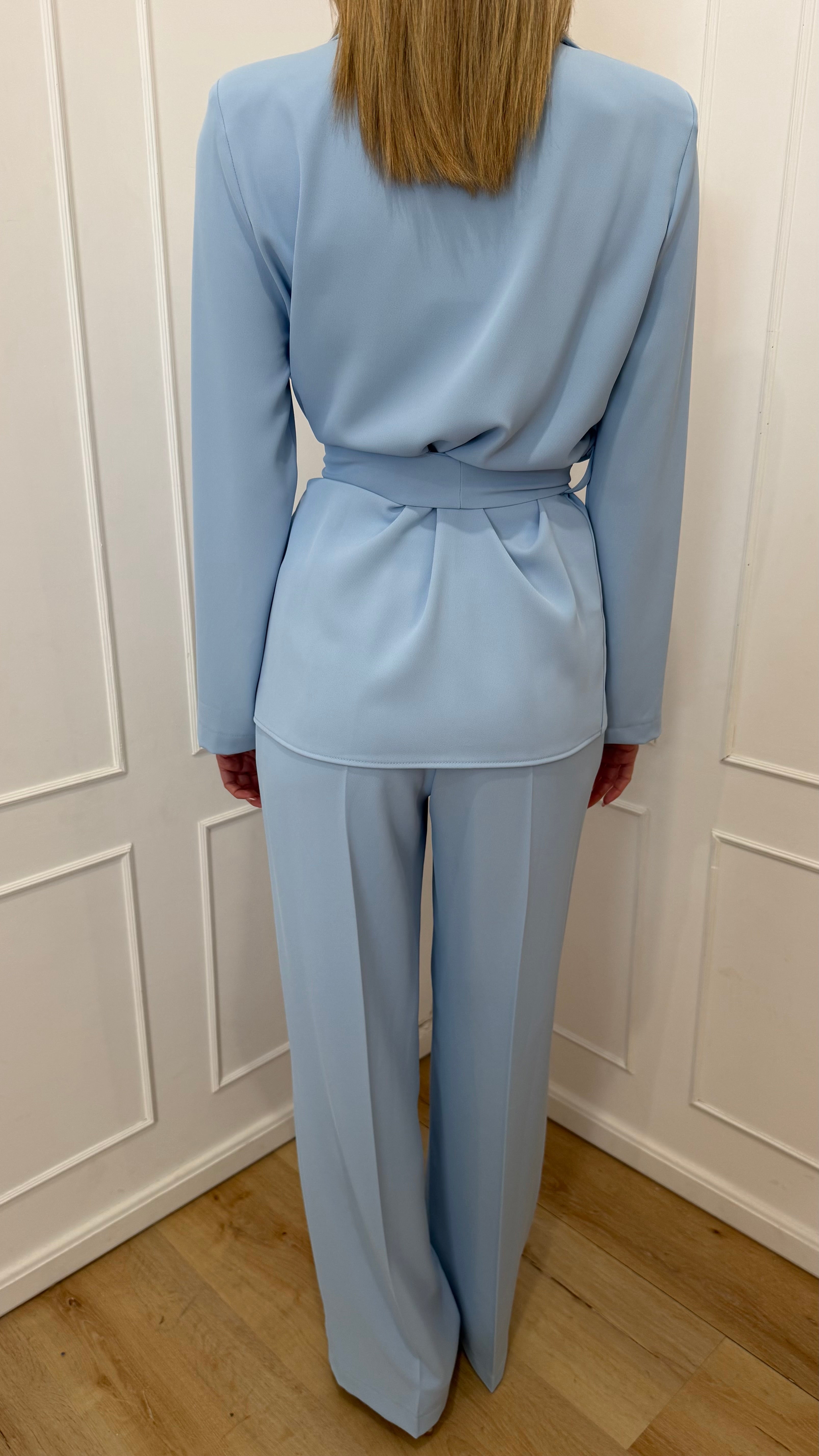 Tailleur azzurro Susy mix