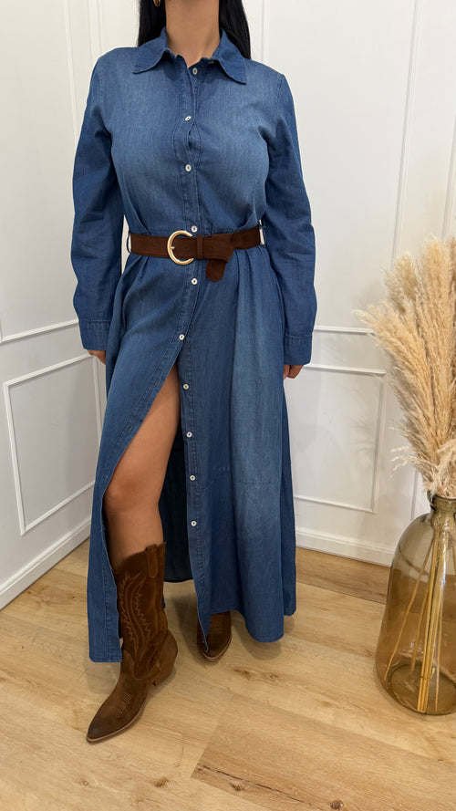 Abito denim lungo Vicolo
