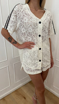 Camicia in pizzo manica The labo
