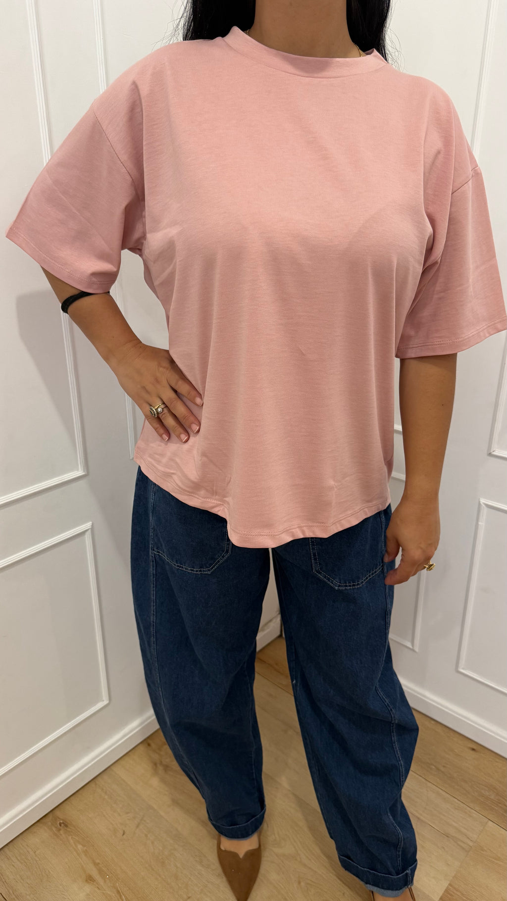 T shirt basica rosa Susy mix