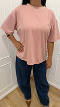 T shirt basica rosa Susy mix