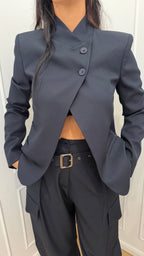 GIACCA COREANA BLU SCURO HAVEONE