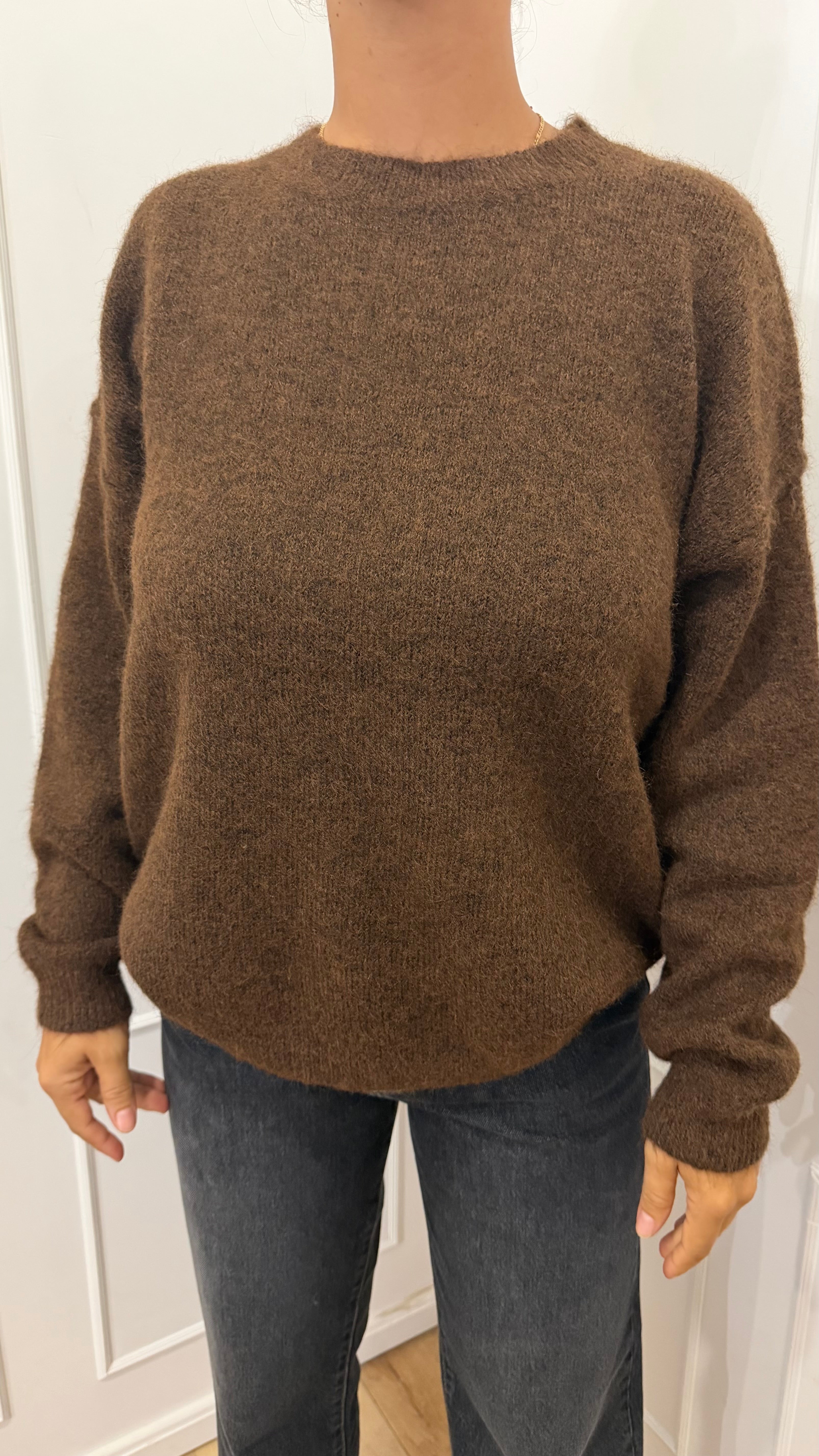 Paricollo Over Moro alpaca Griffai