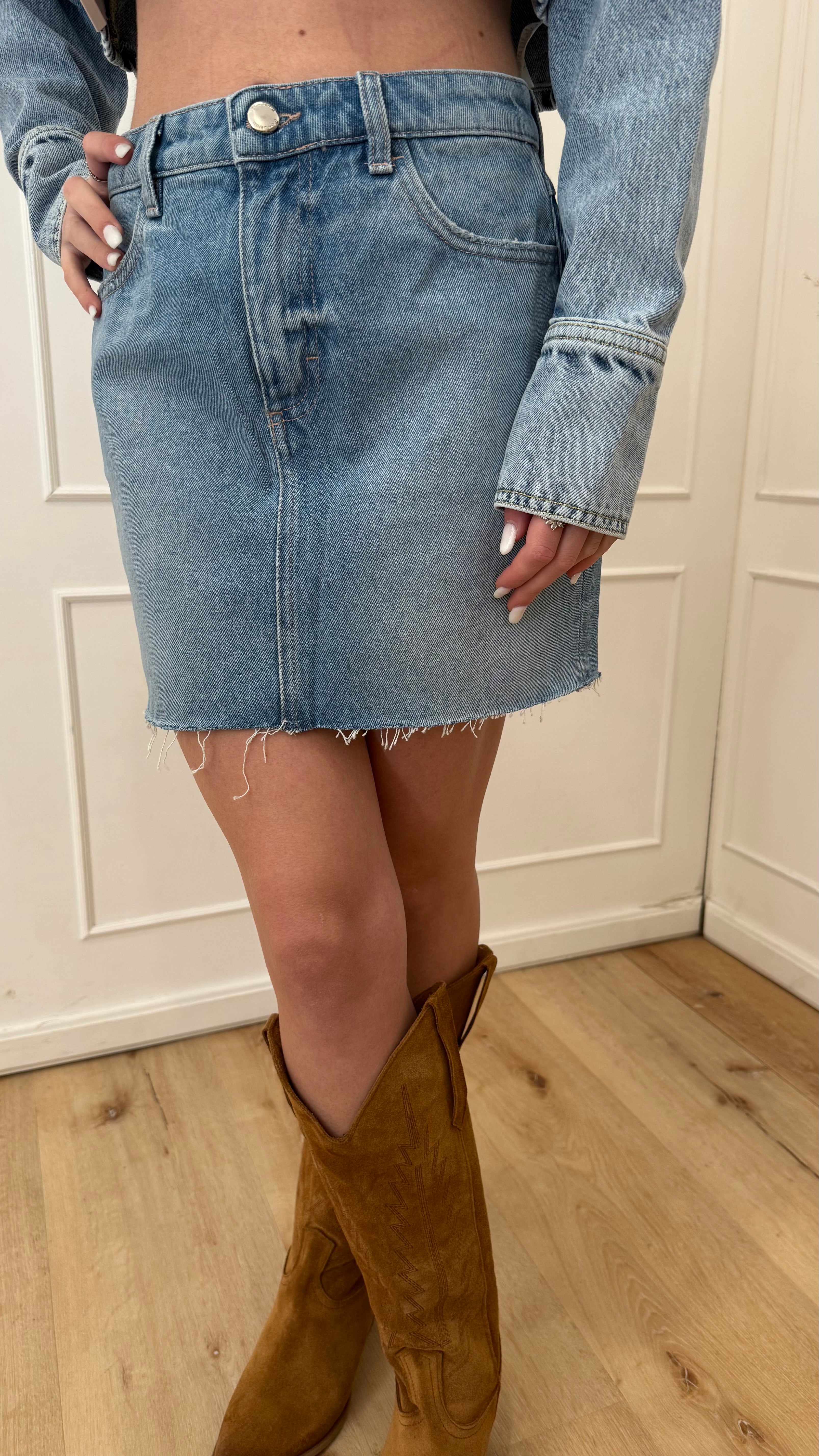 Gonna denim nelly eco icon denim