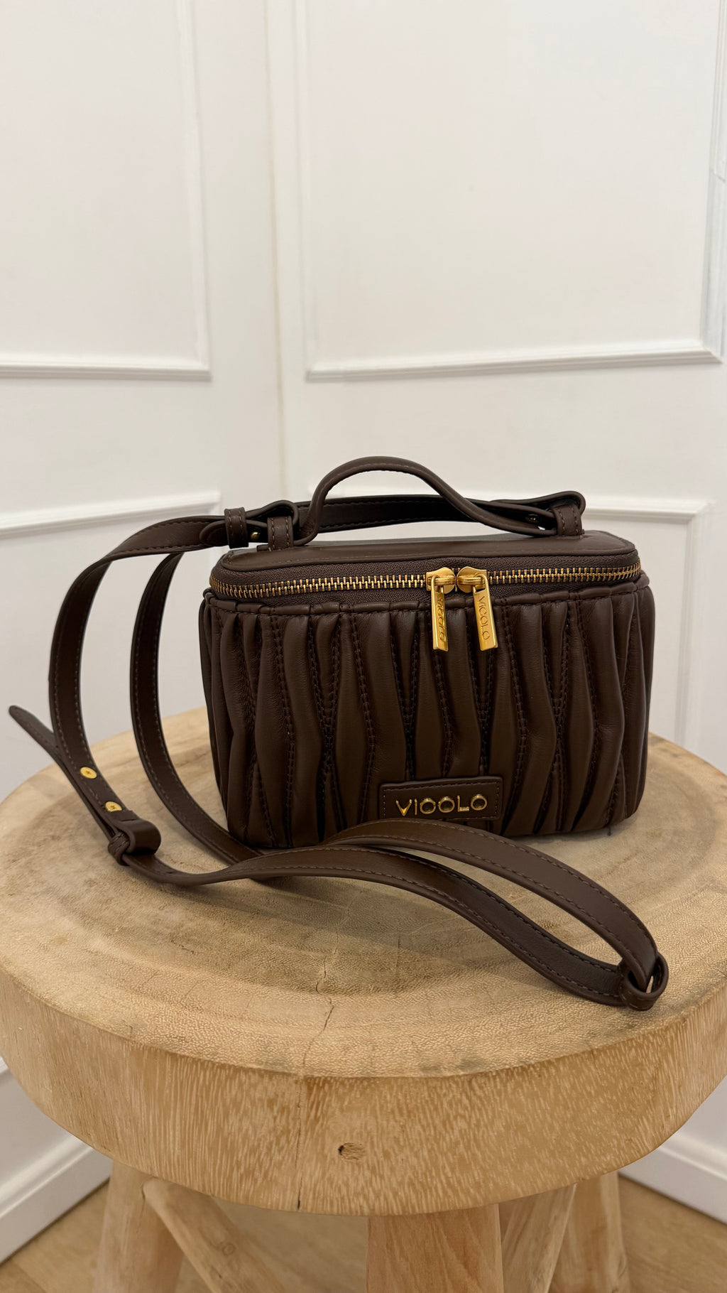 CHARLOTTE BAG MOKA VICOLO