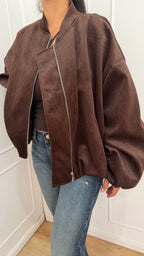 Bomber Moro Velluto Susy Mix