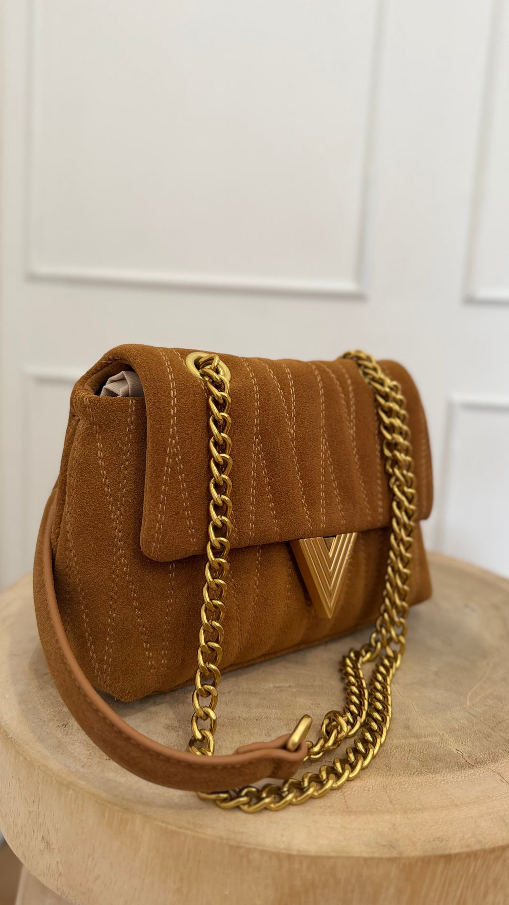 BELLEVILLE SMALL BAG CUOIO VICOLO