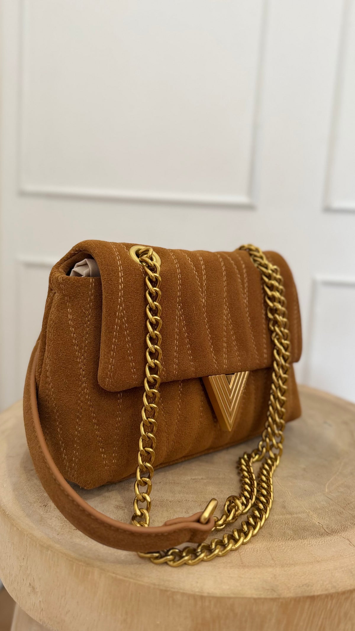 BELLEVILLE SMALL BAG CUOIO VICOLO