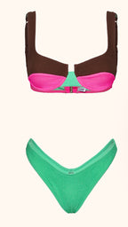 Bikini ferretto slip americano fisso fucsia me fui