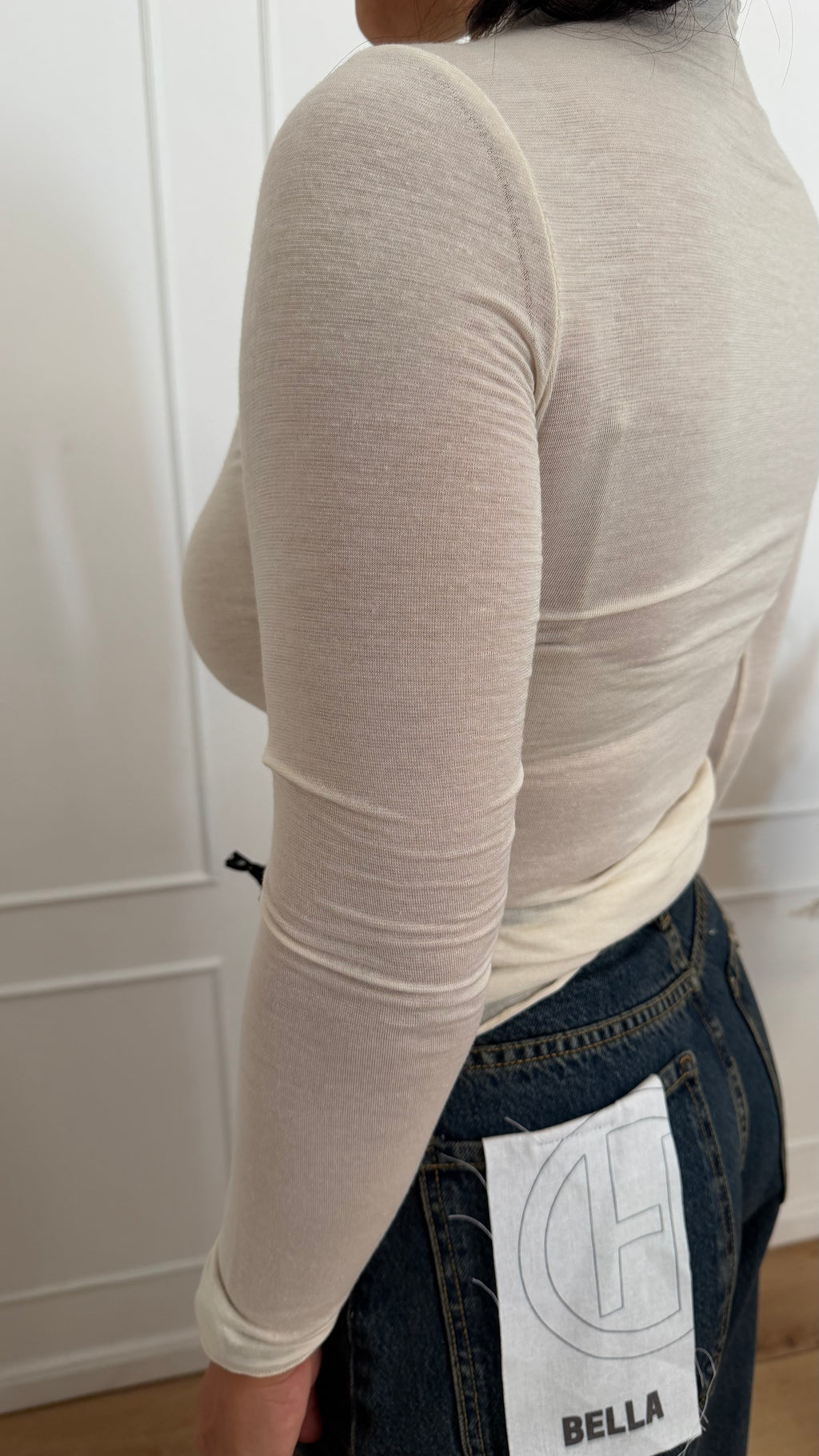 Maglia cratere burro collo alto HaveOne