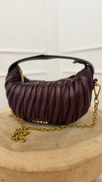 CROISSANT BAG BORDEAUX VICOLO
