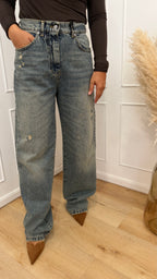JEANS STELLA CON ROTTURE LAVAGGIO SABBIATO HAVEONE