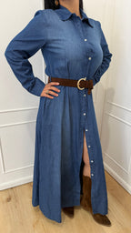 Abito denim lungo Vicolo