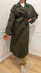 Trench verde Vicolo