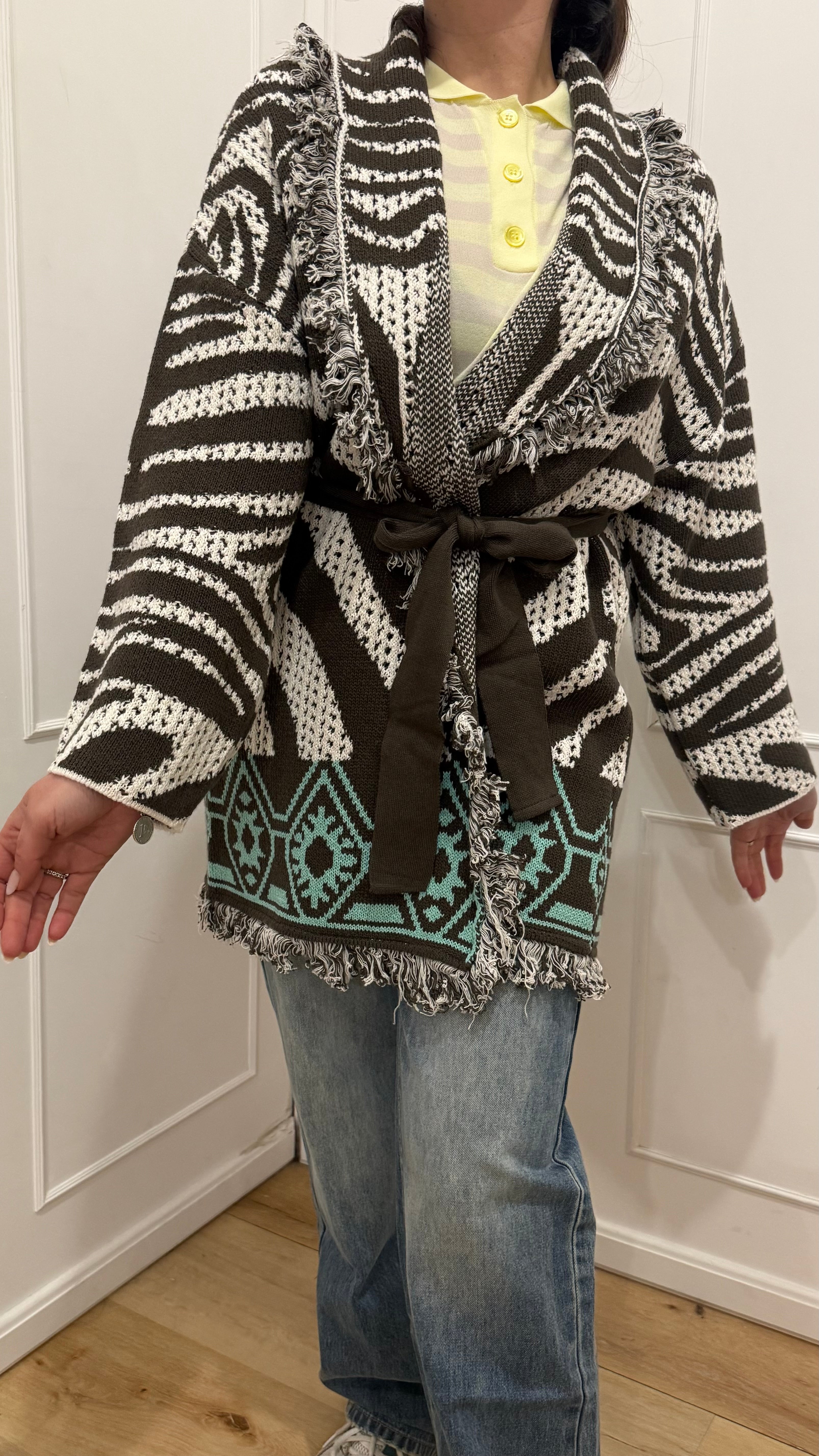 Cardigan fantasia vicolo