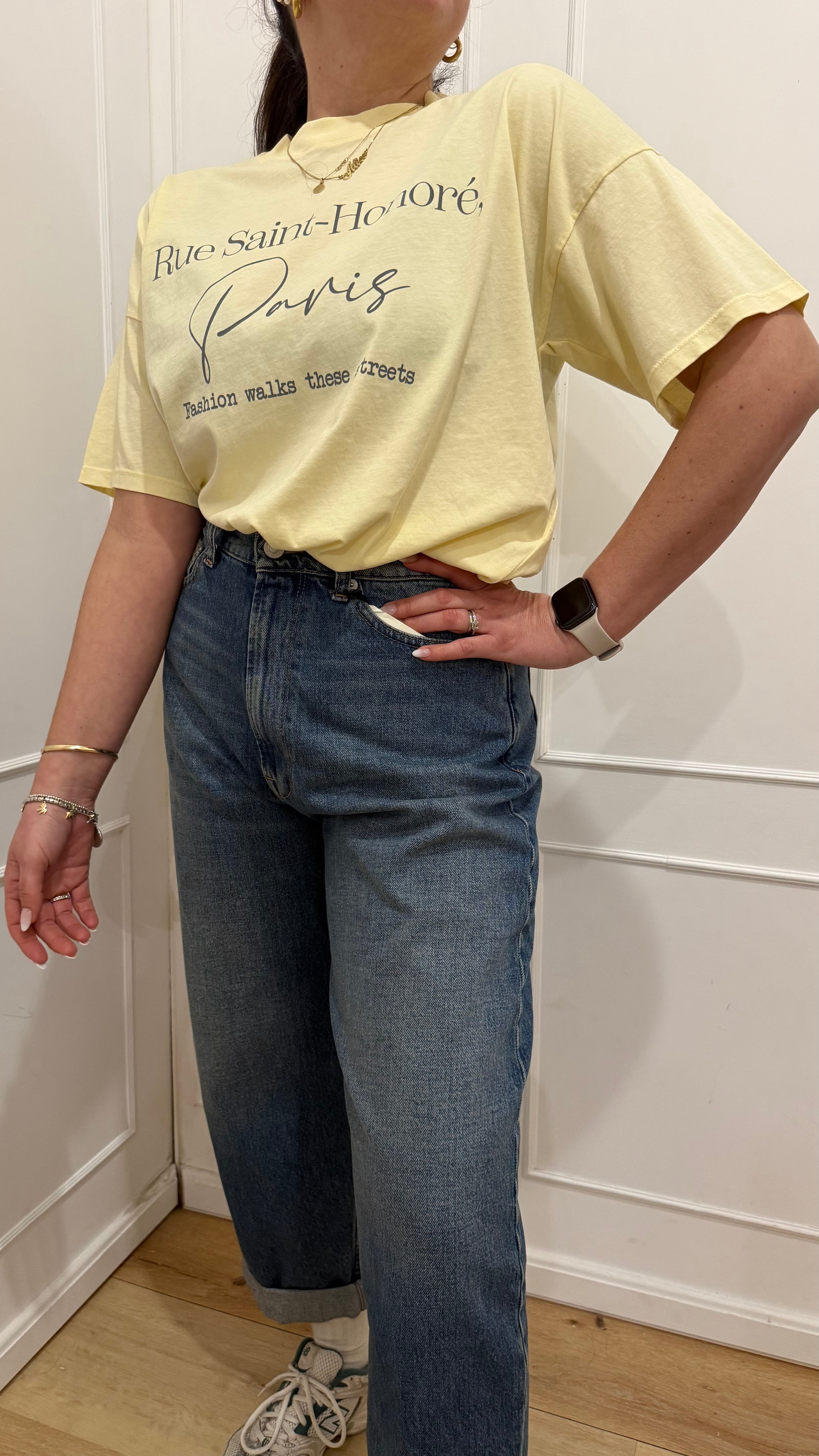 T-shirt Paris pulcino Vicolo