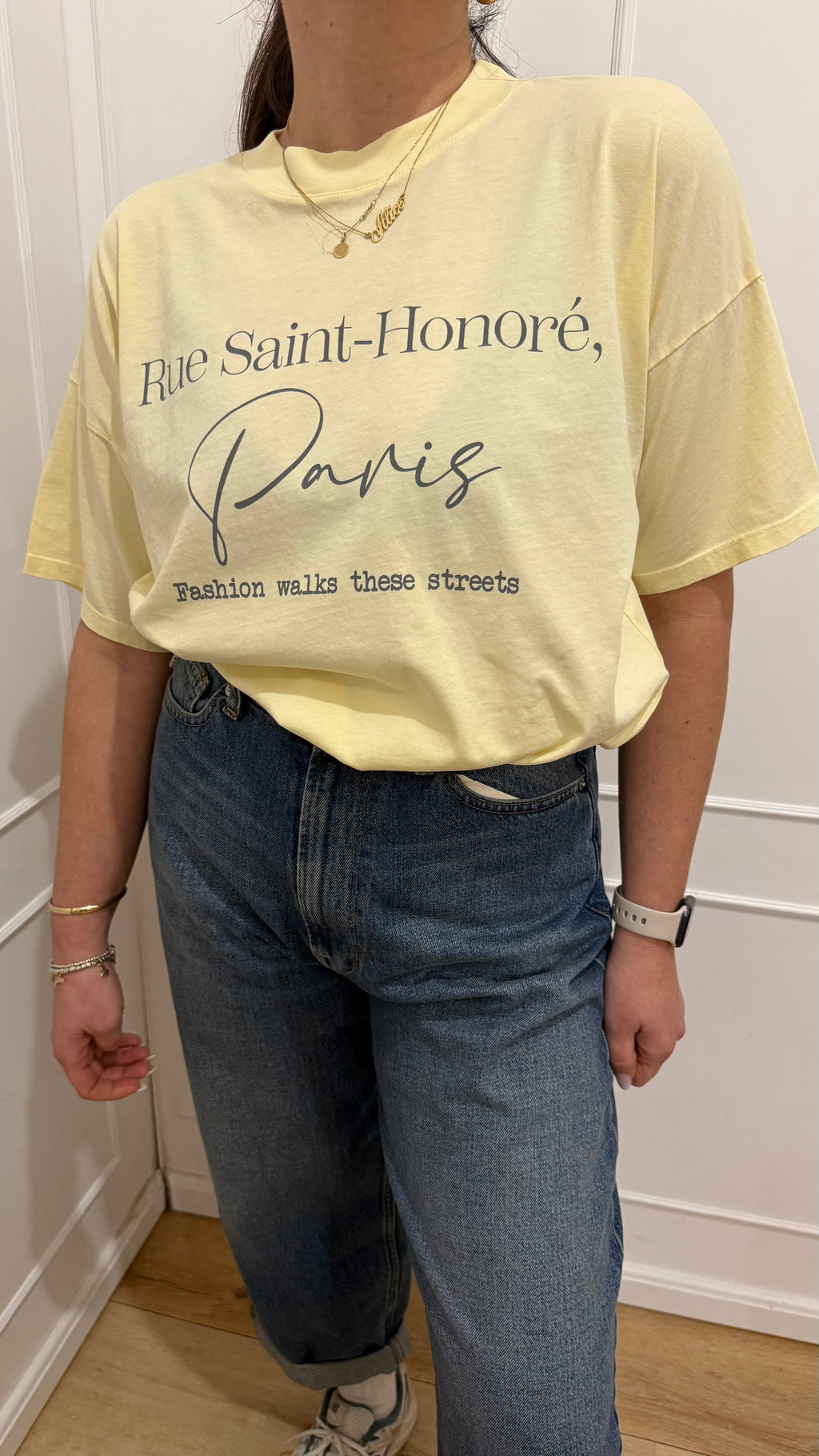 T-shirt Paris pulcino Vicolo