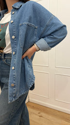 Camicione jeans vicolo