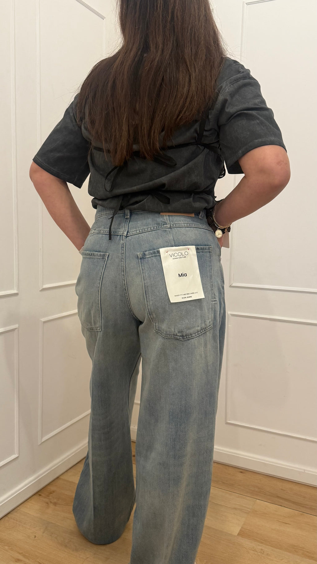 Jeans mia denim chiaro vicolo