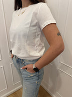 T-shirt basic bianca Vicolo