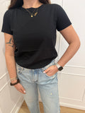 T-shirt basic nera Vicolo