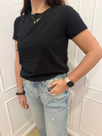 T-shirt basic nera Vicolo