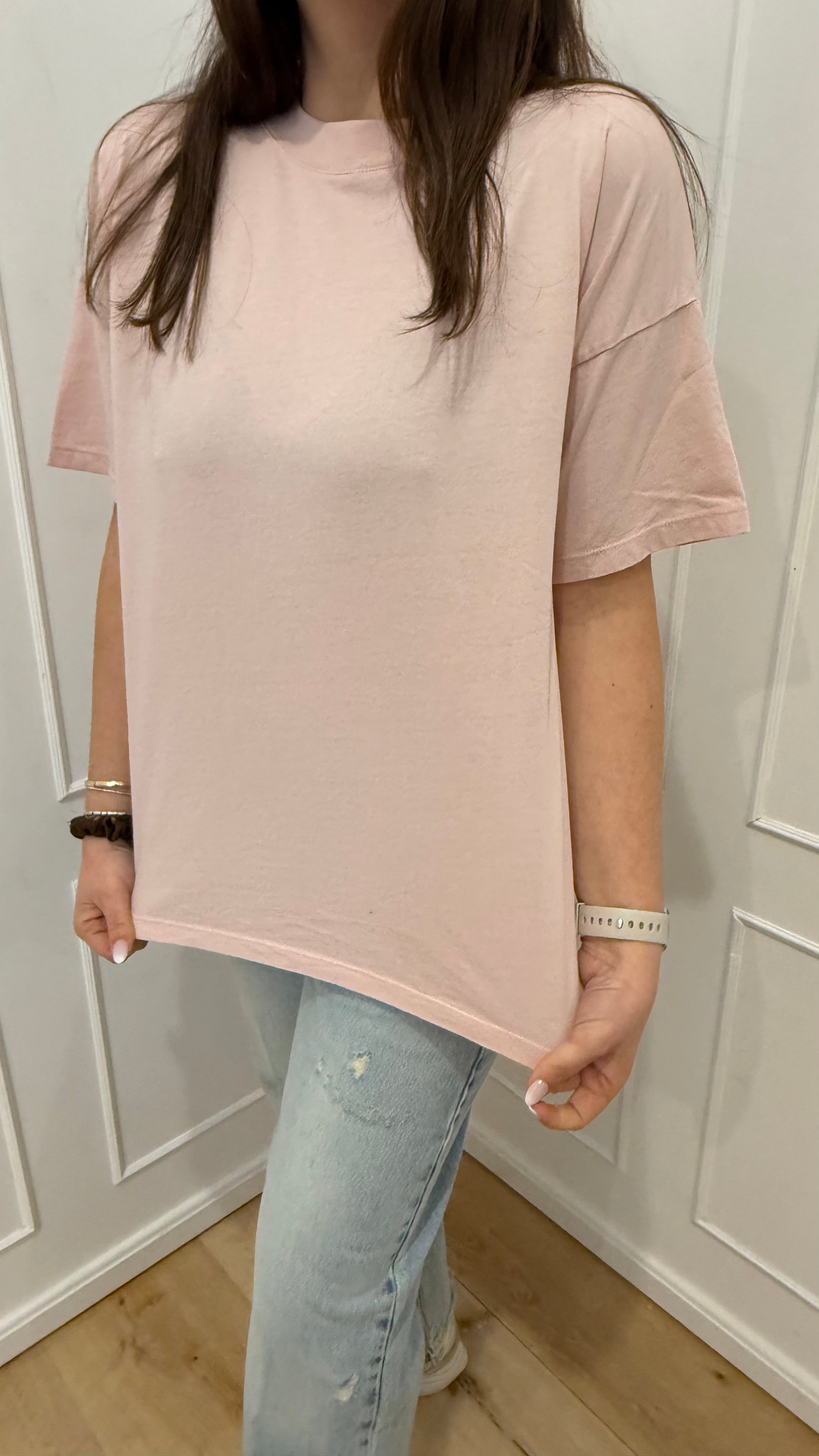 T-shirt basic rosa Vicolo