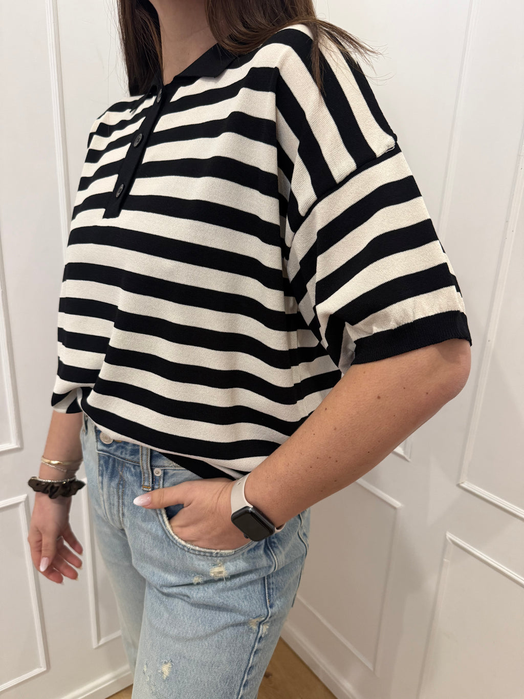 Polo a righe Vicolo