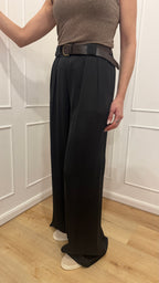 Pantalone raso nero Susy Mix