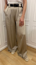 Pantalone raso beige Susy Mix
